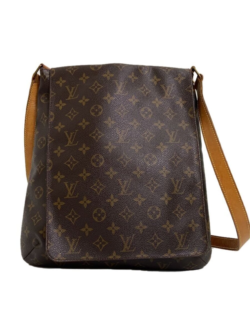 LOUIS VUITTON Musette Monogram Canvas Brown All over